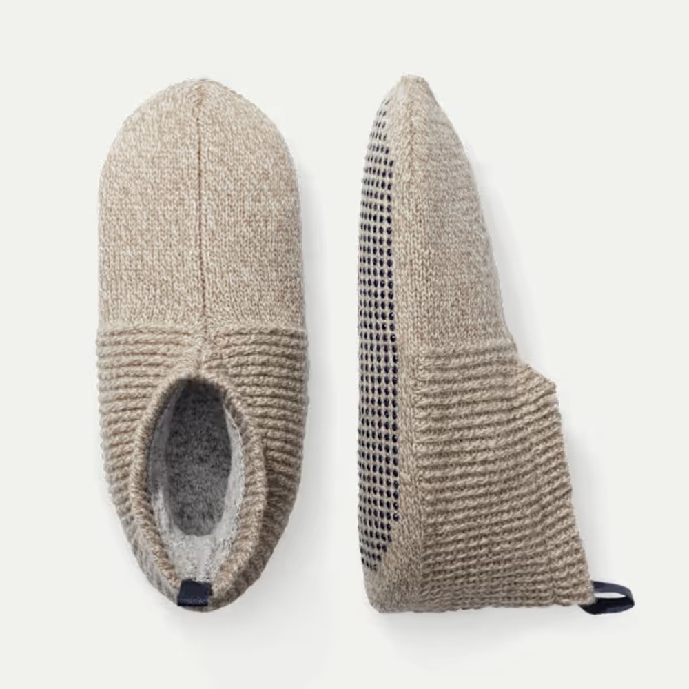 Bombas | Gripper Slipper in Taupe (XS)